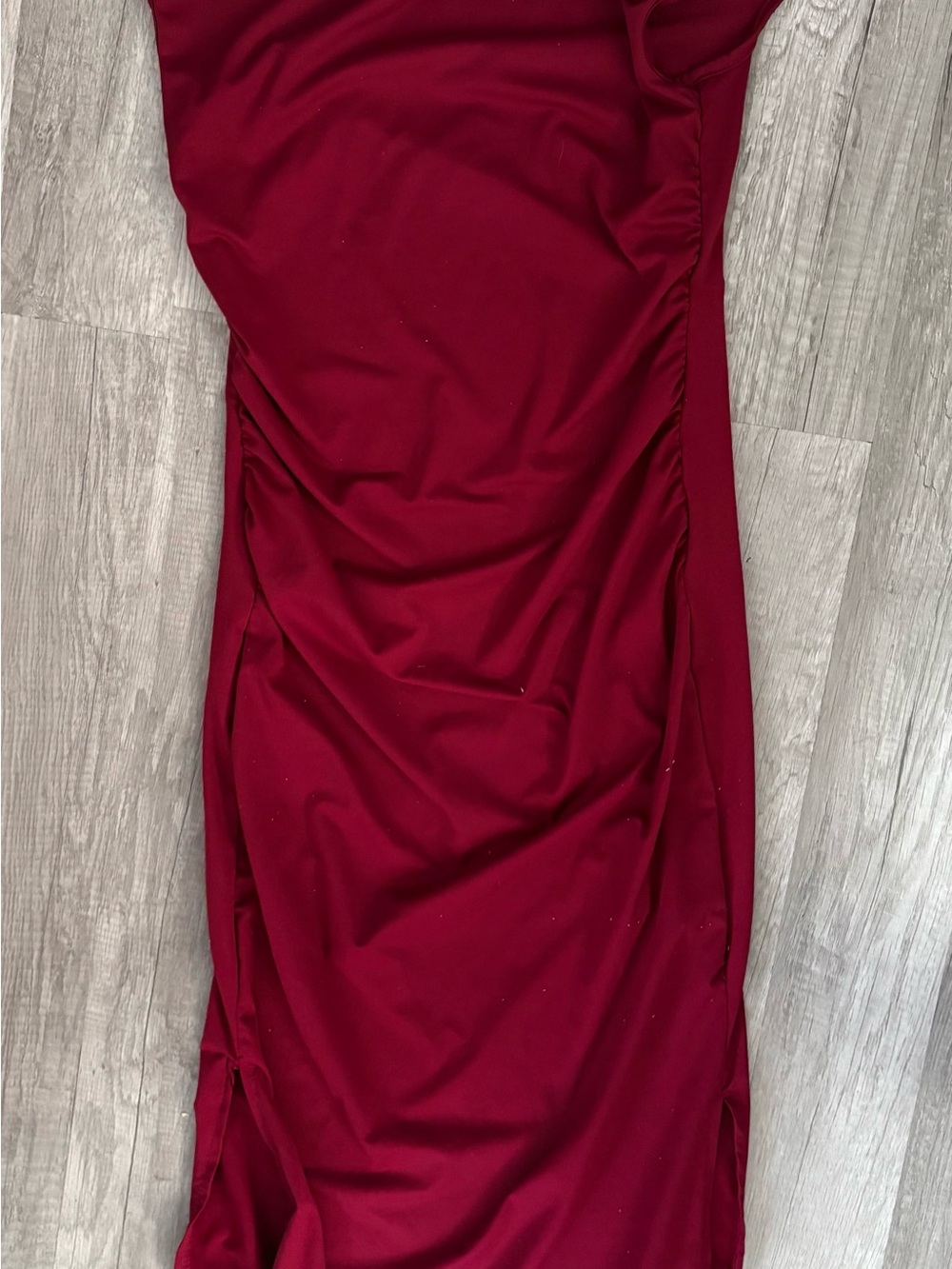 Elegant Red Bodycon Dress